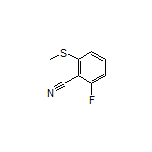 2-Fluoro-6-(methylthio)benzonitrile