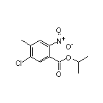 Isopropyl 5-Chloro-4-methyl-2-nitrobenzoate