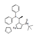 (S,R(p), S(SPO)-(1-tert-Butylphosphinoyl)-2-[1-(diphenylphosphino)ethyl]ferrocene