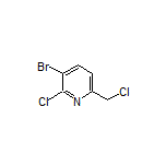 3-Bromo-2-chloro-6-(chloromethyl)pyridine