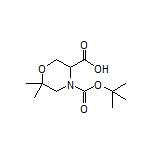 4-Boc-6,6-dimethylmorpholine-3-carboxylic Acid
