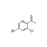 1-(5-Bromo-3-chloro-2-pyridyl)ethanone