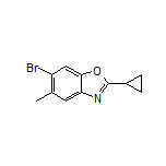 6-Bromo-2-cyclopropyl-5-methylbenzo[d]oxazole