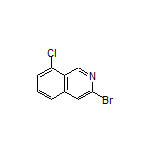 3-Bromo-8-chloroisoquinoline