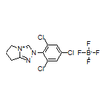 2-(2,4,6-Trichlorophenyl)-2,5,6,7-tetrahydropyrrolo[2,1-c][1,2,4]triazol-4-ium Tetrafluoroborate