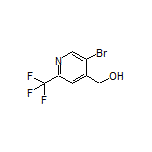[5-Bromo-2-(trifluoromethyl)-4-pyridyl]methanol