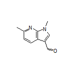 1,6-Dimethyl-7-azaindole-3-carbaldehyde
