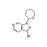3-Bromo-1-(tetrahydro-2H-pyran-2-yl)-1H-pyrazolo[3,4-c]pyridine