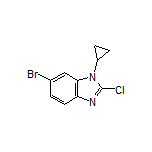 6-Bromo-2-chloro-1-cyclopropyl-1H-benzo[d]imidazole