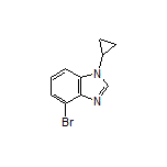 4-Bromo-1-cyclopropyl-1H-benzo[d]imidazole