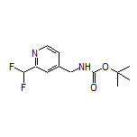 N-Boc-1-[2-(difluoromethyl)-4-pyridyl]methanamine