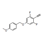 2-Ethynyl-1,3-difluoro-5-[(4-methoxybenzyl)oxy]benzene