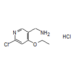 (6-Chloro-4-ethoxy-3-pyridyl)methanamine Hydrochloride