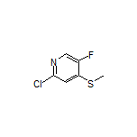 2-Chloro-5-fluoro-4-(methylthio)pyridine