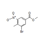 Methyl 3-Bromo-4-methyl-5-nitrobenzoate