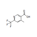4-Methyl-6-(trifluoromethyl)nicotinic Acid