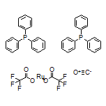 Carbonylbis(trifluoroacetato)bis(triphenylphosphine)ruthenium(II)