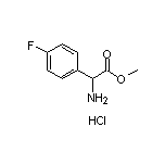 Methyl 2-Amino-2-(4-fluorophenyl)acetate Hydrochloride