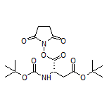4-tert-Butyl (S)-1-(2,5-Dioxo-1-pyrrolidinyl) 2-(Boc-amino)succinate