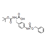 (S)-3-[4-(Cbz-amino)phenyl]-2-(Boc-amino)propanoic Acid