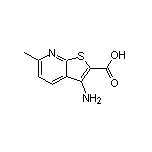3-Amino-6-methylthieno[2,3-b]pyridine-2-carboxylic Acid