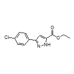 Ethyl 3-(4-Chlorophenyl)-1H-pyrazole-5-carboxylate