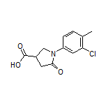 1-(3-Chloro-4-methylphenyl)-5-oxopyrrolidine-3-carboxylic Acid