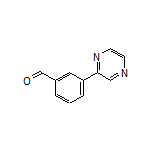 3-(2-Pyrazinyl)benzaldehyde