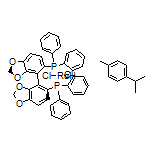Chloro[(S)-(-)-5,5’-bis(diphenylphosphino)-4,4’-bi-1,3-benzodioxole](p-cymene)ruthenium(II) Chloride