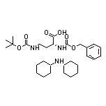 Dicyclohexylamine  (R)-4-(Boc-amino)-2-(Cbz-amino)butyrate