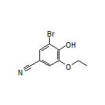 3-Bromo-5-ethoxy-4-hydroxybenzonitrile