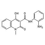 N3-(2-aminophenyl)-4-hydroxy-1-methyl-2-oxo-1,2-dihydro-3-quinolinecarboxam ide