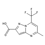 5-Methyl-7-(trifluoromethyl)pyrazolo[1,5-a]pyrimidine-2-carboxylic Acid