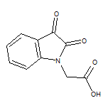 (2,3-Dioxo-2,3-dihydroindol-1-yl)acetic Acid