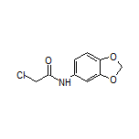 N-(Benzo[d][1,3]dioxol-5-yl)-2-chloroacetamide