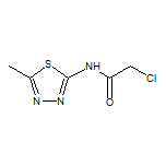 2-Chloro-N-(5-methyl-1,3,4-thiadiazol-2-yl)acetamide