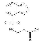 N-(2,1,3-benzothiadiazol-4-ylsulfonyl)-beta-alanine