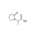2-(2-Oxopyrrolidin-1-yl)propanoic Acid