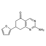 2-Amino-7-(furan-2-yl)-7,8-dihydroquinazolin-5(6H)-one