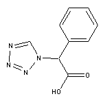 2-Phenyl-2-(1H-tetrazol-1-yl)acetic Acid