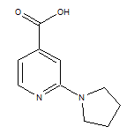 2-(1-Pyrrolidinyl)isonicotinic Acid