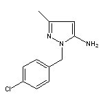 1-(4-chlorobenzyl)-3-methyl-1H-pyrazol-5-amine HCl