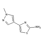 4-(1-Methyl-1H-pyrazol-4-yl)thiazol-2-amine