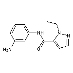 N-(3-aminophenyl)-1-ethyl-1H-pyrazole-5-carboxamide HCl