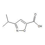 3-Isopropylisoxazole-5-carboxylic Acid