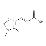 (2E)-3-(1,5-Dimethyl-1H-pyrazol-4-yl)acrylic Acid