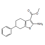 Methyl 2-Amino-6-phenyl-4,5,6,7-tetrahydro-1-benzothiophene-3-carboxylate