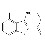 methyl 3-amino-4-fluoro-1-benzothiophene-2-carboxylate