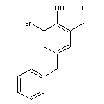 5-benzyl-3-bromo-2-hydroxybenzaldehyde