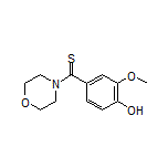 (4-Hydroxy-3-methoxyphenyl)(morpholino)methanethione
